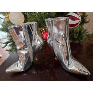 Elisabet Tang stylish fall winter heeled ankle boots for women 3.14 inch Size 9